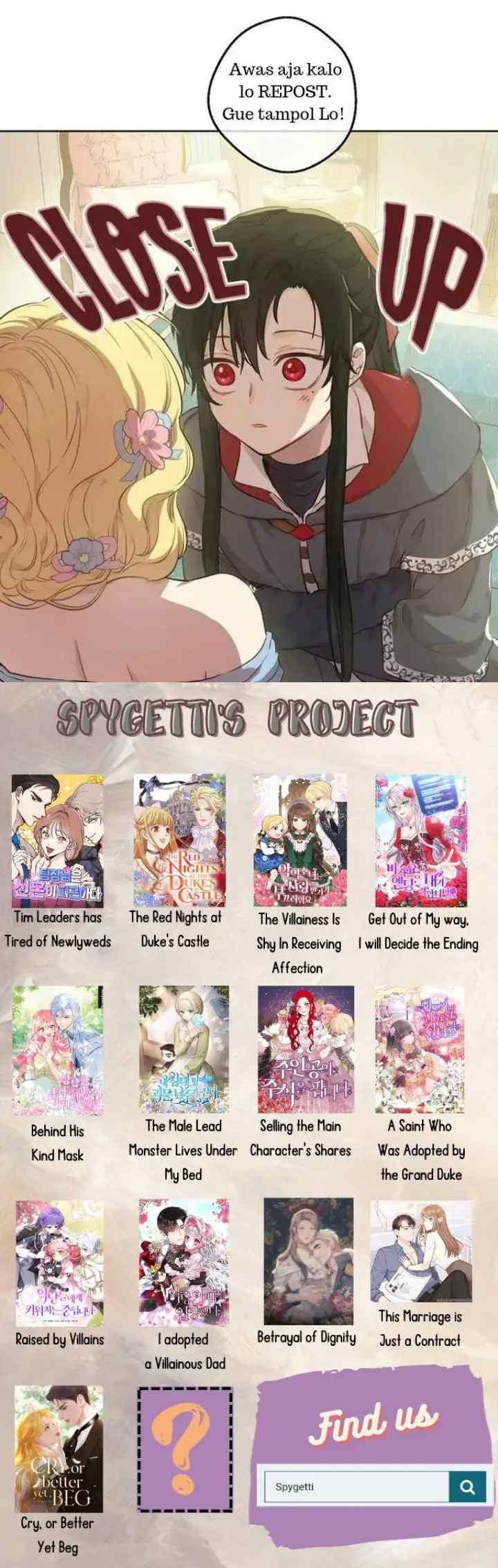 I Adopted a Villain as My Father chapter 35 halaman 17