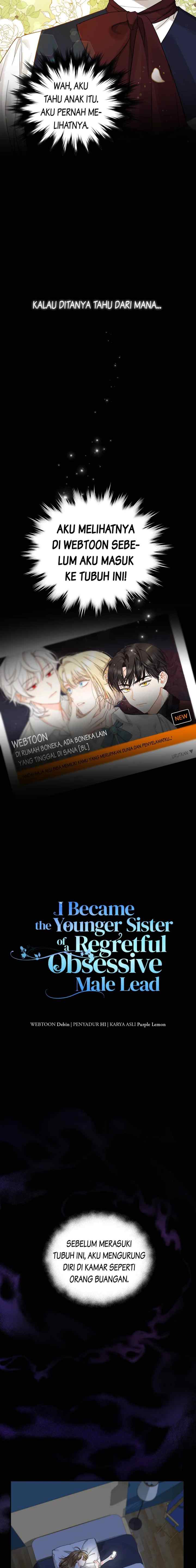 I Became the Younger Sister of a Regretful Obsessive Male Lead chapter 1 halaman 4