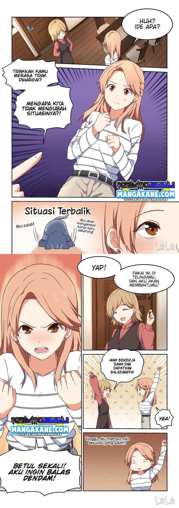 I Decided to Offer Myself to Motivate Senpai chapter 5 halaman 5
