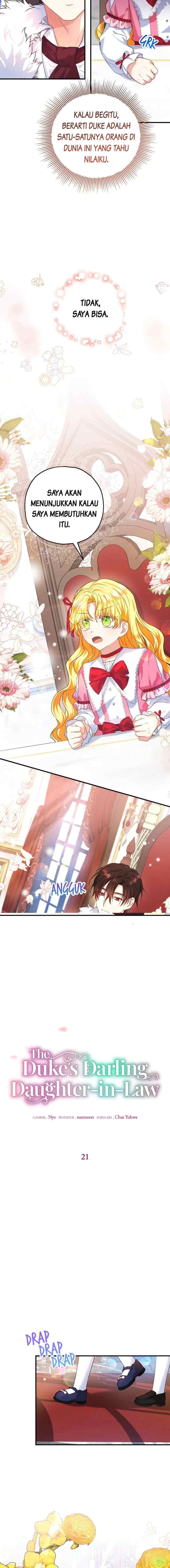 I Don't Want To Be Duke's Adopted Daughter-in-law chapter 21 halaman 8