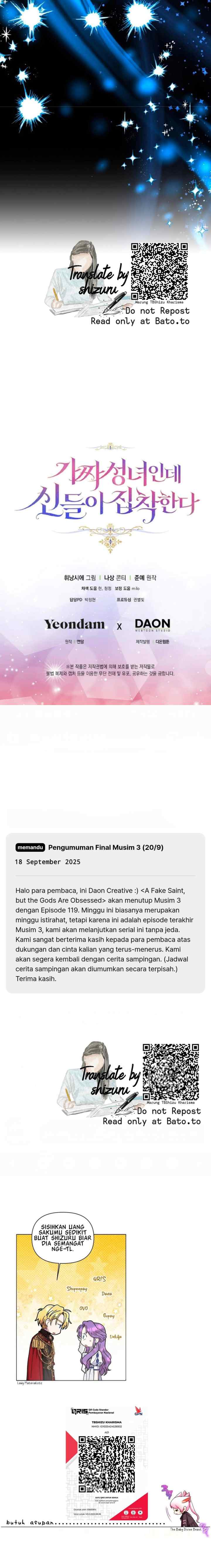 I'm a Fake Saintess but the Gods Are Obsessed chapter 119 halaman 20