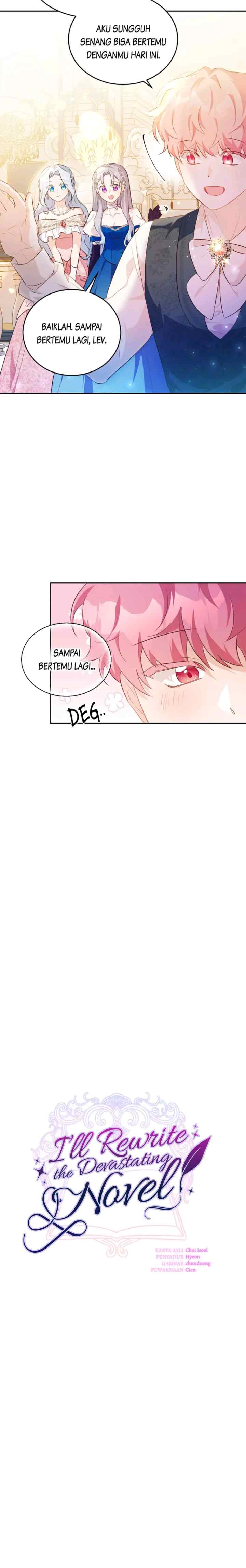 I'm Going to Rewrite the Devastating Novel chapter 32 halaman 12