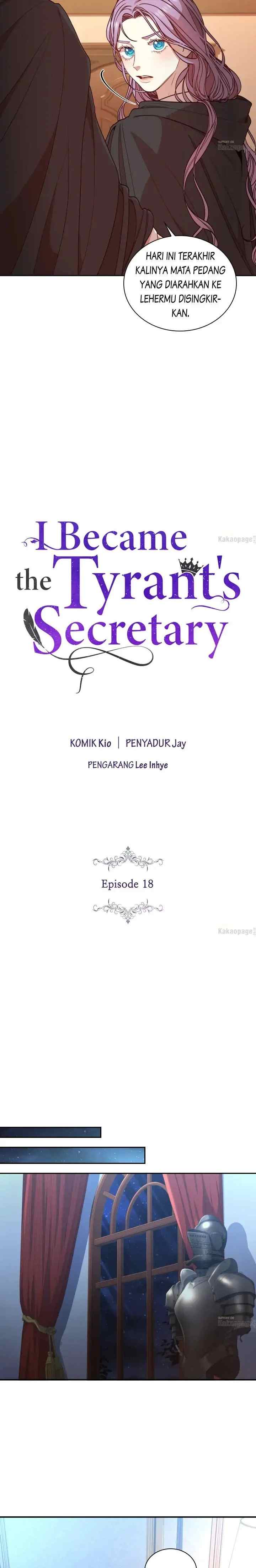 I'm the Tyrant's Secretary chapter 18 halaman 5