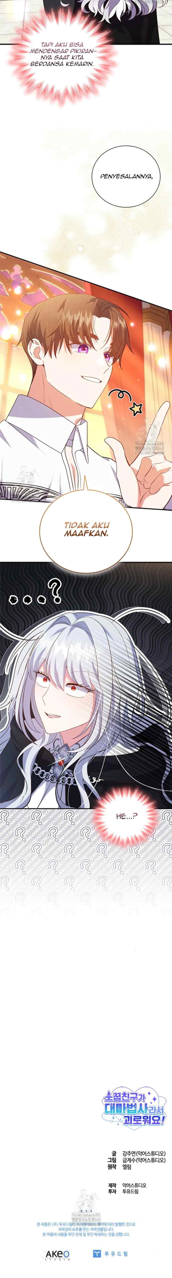 I'm Uncomfortable Because My Childhood Friend is a Wizard chapter 33 halaman 19