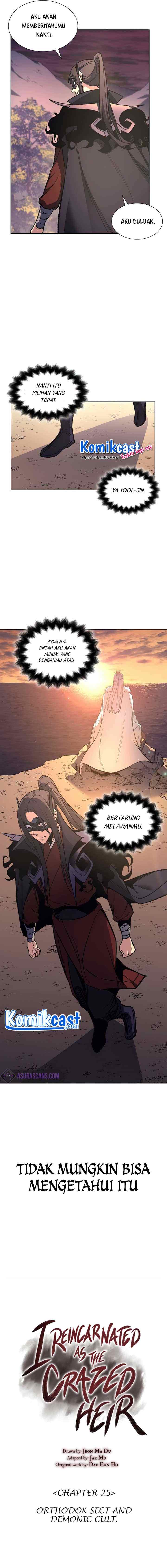 I Reincarnated As the Crazed Heir chapter 25 halaman 13
