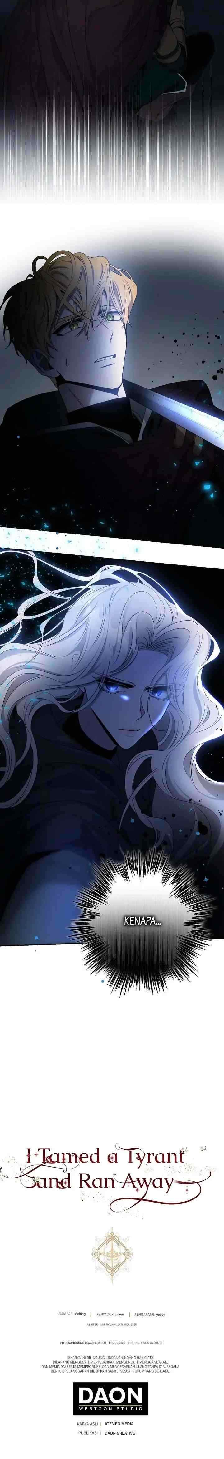 I Tamed a Tyrant and Ran Away chapter 54 halaman 17