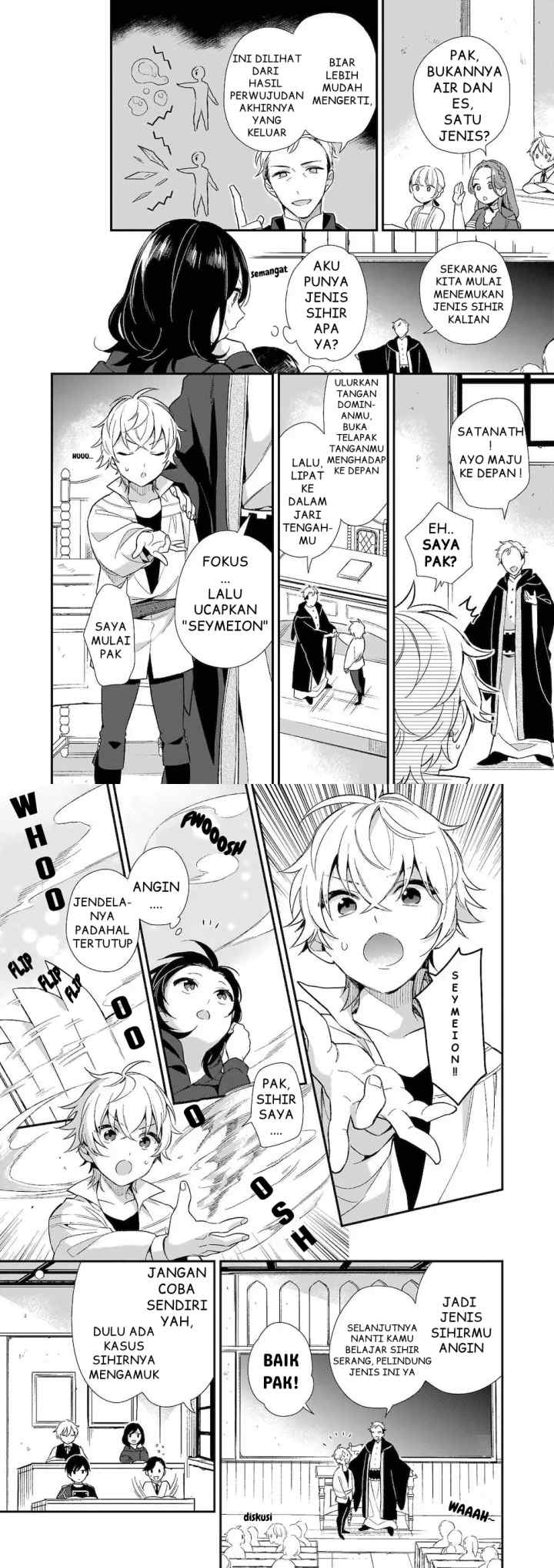 I Want To Be A Receptionist Of The Magic World! chapter 1 halaman 9