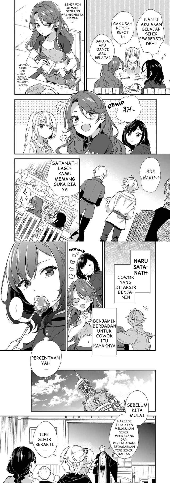 I Want To Be A Receptionist Of The Magic World! chapter 1 halaman 7