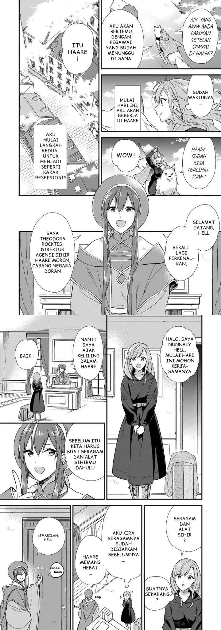 I Want To Be A Receptionist Of The Magic World! chapter 5 halaman 4