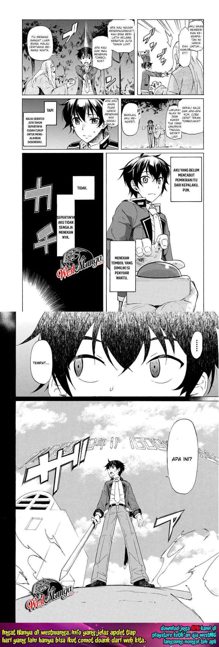 Ichioku-nen Button O Renda Shita Ore Wa, Kizuitara Saikyou Ni Natteita chapter 1.1 halaman 12