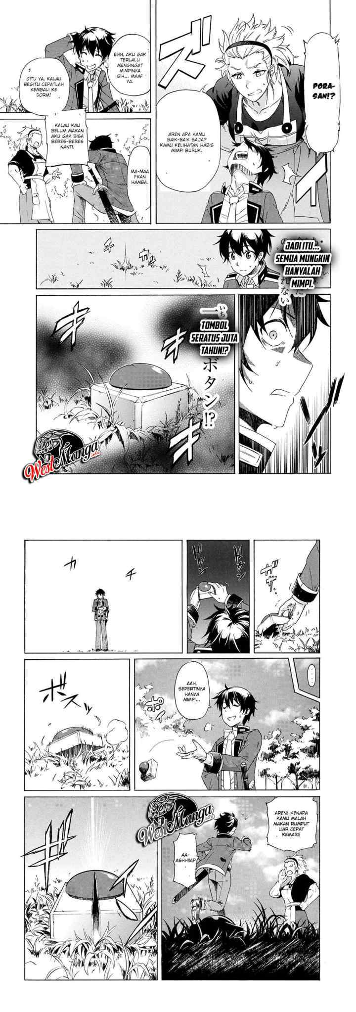 Ichioku-nen Button O Renda Shita Ore Wa, Kizuitara Saikyou Ni Natteita chapter 1.2 halaman 11