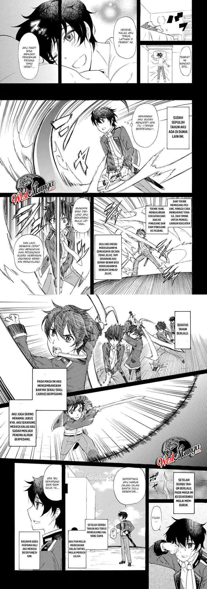 Ichioku-nen Button O Renda Shita Ore Wa, Kizuitara Saikyou Ni Natteita chapter 1.2 halaman 4