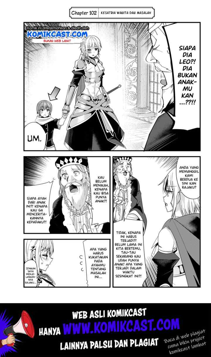 Ima Made Ichido mo Onna Atsukaisareta koto ga nai Onna Kishi wo Onna Atsukai suru chapter 102 halaman 4