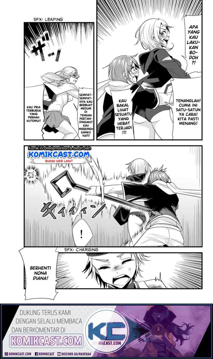 Ima Made Ichido mo Onna Atsukaisareta koto ga nai Onna Kishi wo Onna Atsukai suru chapter 107 halaman 8