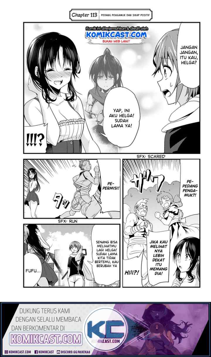 Ima Made Ichido mo Onna Atsukaisareta koto ga nai Onna Kishi wo Onna Atsukai suru chapter 113 halaman 4