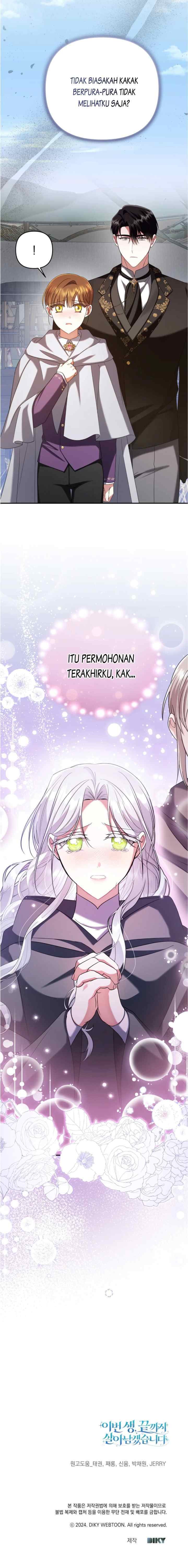 In This Life, I'll Survive Until the End chapter 15 halaman 14