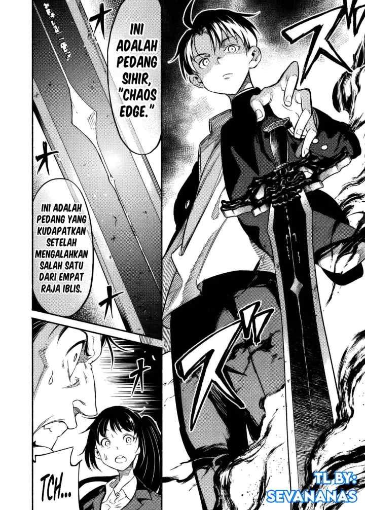 Isekai kara Kikan Shitara Chikyuu mo Kanari Fantajii Deshita. Ato, Makeheroin-domo Kocchi Minna chapter 2.1 halaman 13