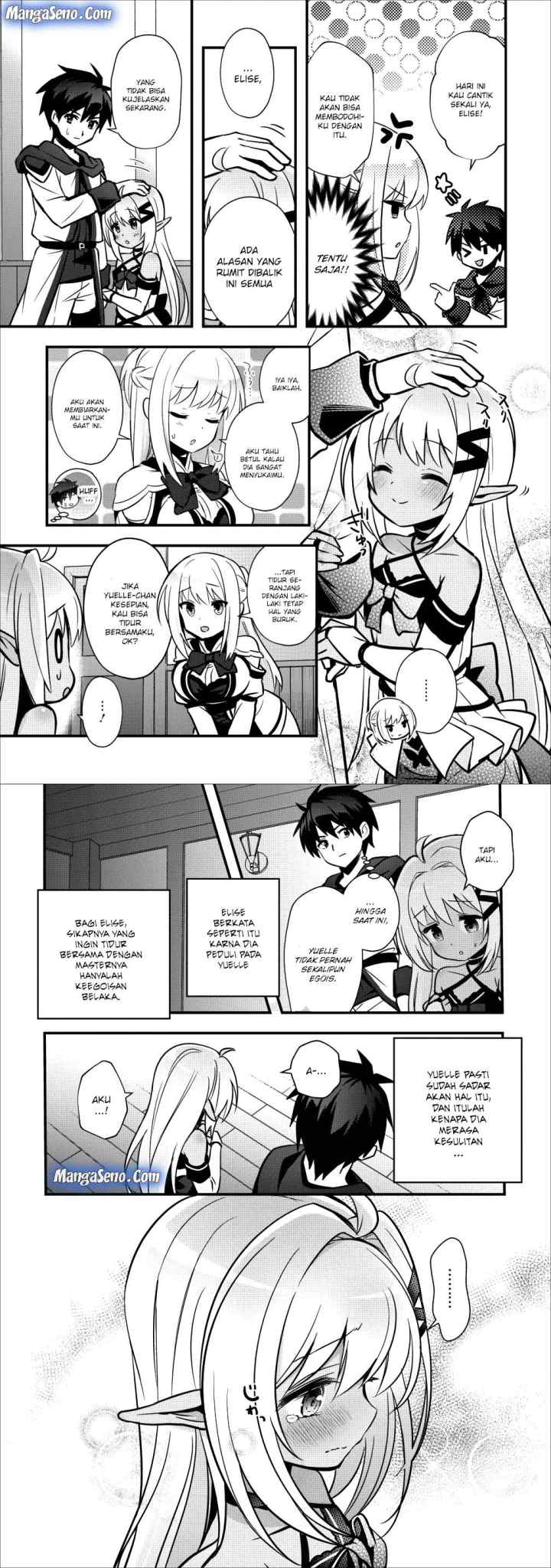 Isekai no Meikyuu Toshi de Chiyu Mahoutsukai Yattemasu chapter 7 halaman 4