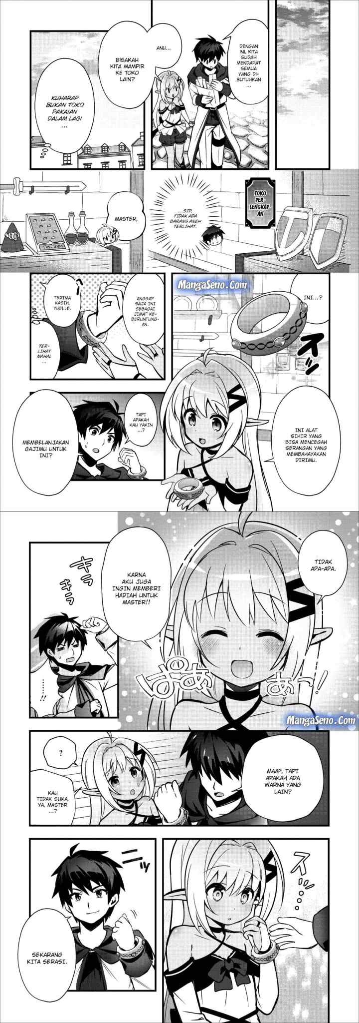 Isekai no Meikyuu Toshi de Chiyu Mahoutsukai Yattemasu chapter 7 halaman 8