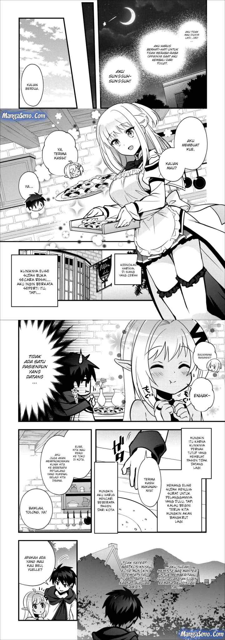 Isekai no Meikyuu Toshi de Chiyu Mahoutsukai Yattemasu chapter 7 halaman 6