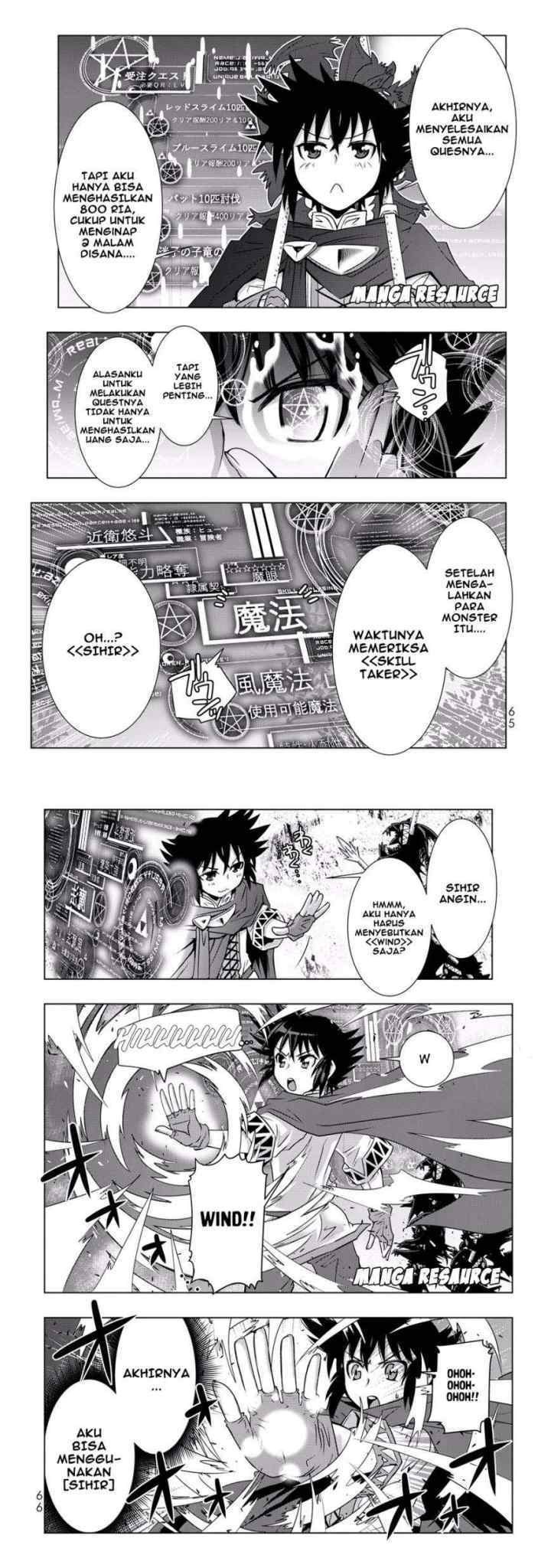 Isekai Shihai no Skill Taker: Zero kara Hajimeru Dorei Harem chapter 3 halaman 6