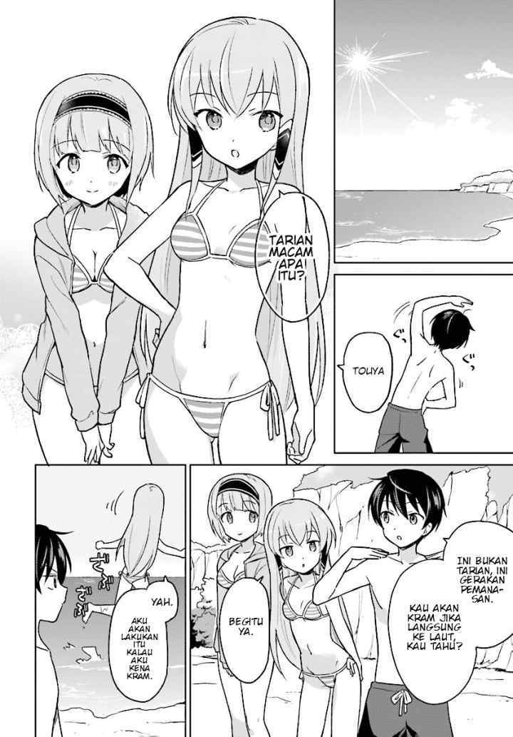 Isekai wa Smartphone to Tomo ni chapter 28 halaman 10