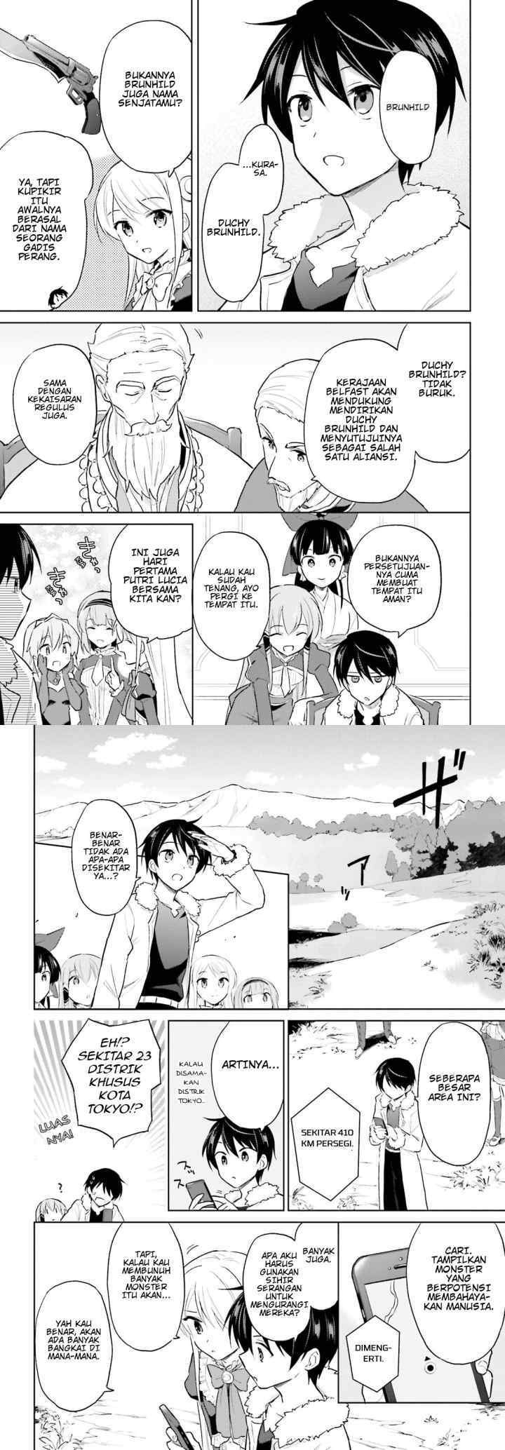 Isekai wa Smartphone to Tomo ni chapter 44 halaman 8