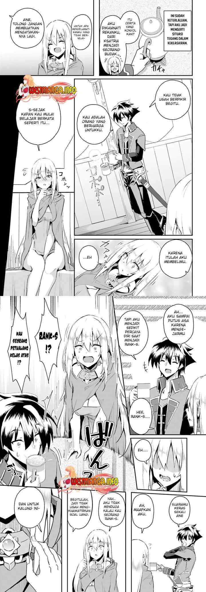 Issho ni Ken no Shugyou wo Shita Osananajimi ga Dorei ni Natteita no de, S-Rank Boukensha no Boku wa Kanojo wo Katte Mamoru Koto ni Shita chapter 1 halaman 9