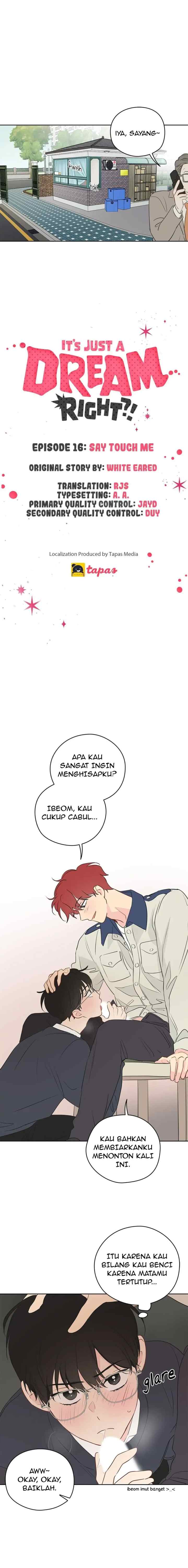 It's Just A Dream... Right?! chapter 16 halaman 4