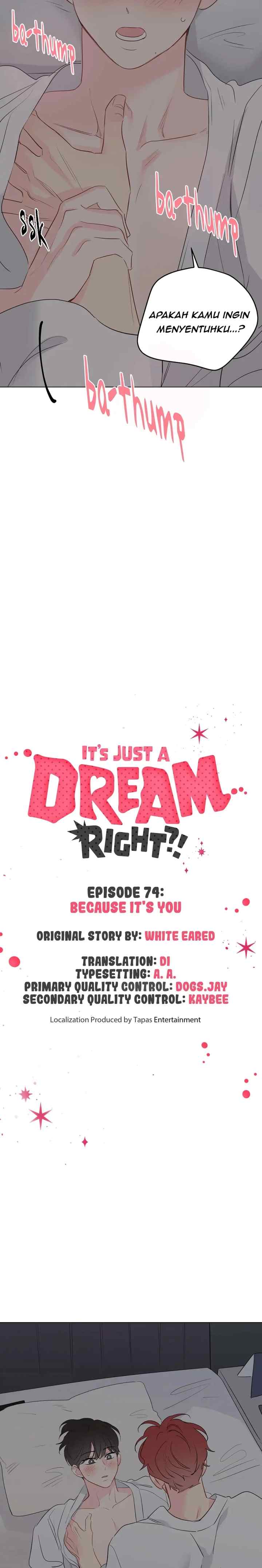 It's Just A Dream... Right?! chapter 74 halaman 8