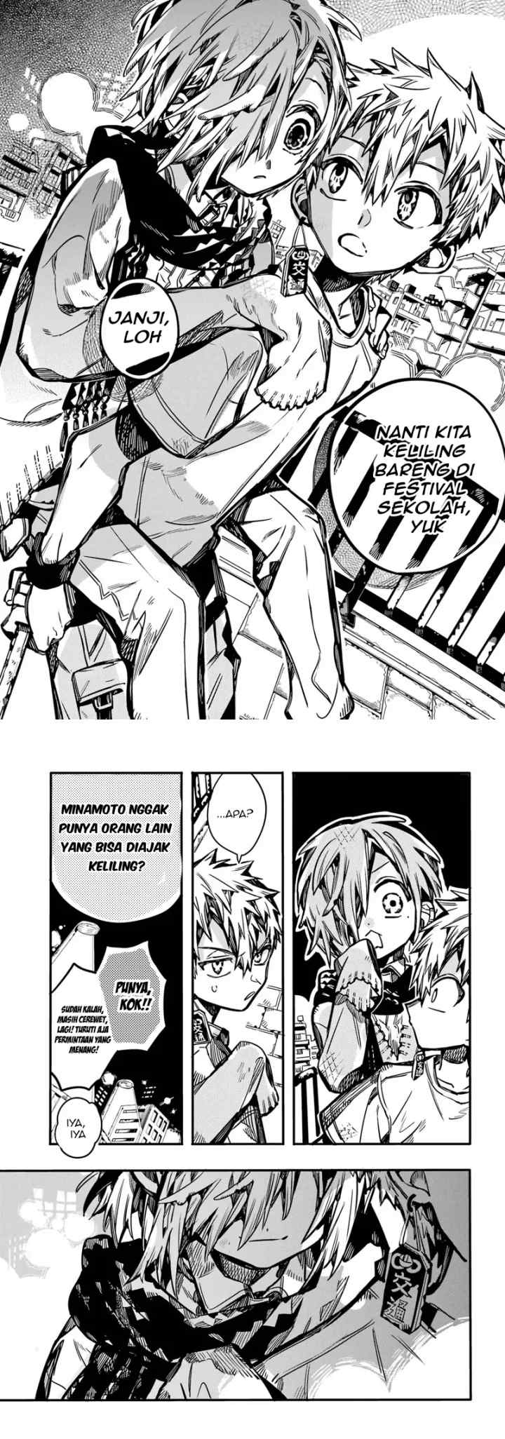 Jibaku Shounen Hanako-kun chapter 100 halaman 17