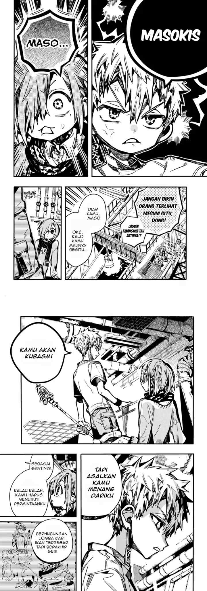 Jibaku Shounen Hanako-kun chapter 100 halaman 4