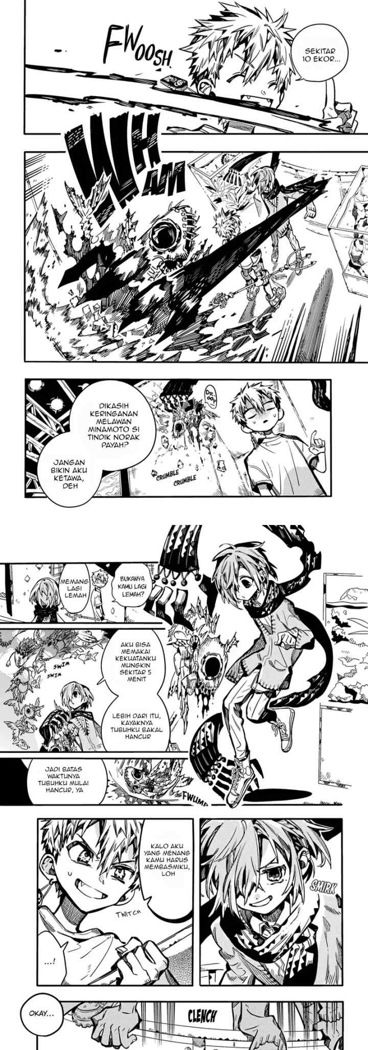 Jibaku Shounen Hanako-kun chapter 100 halaman 6