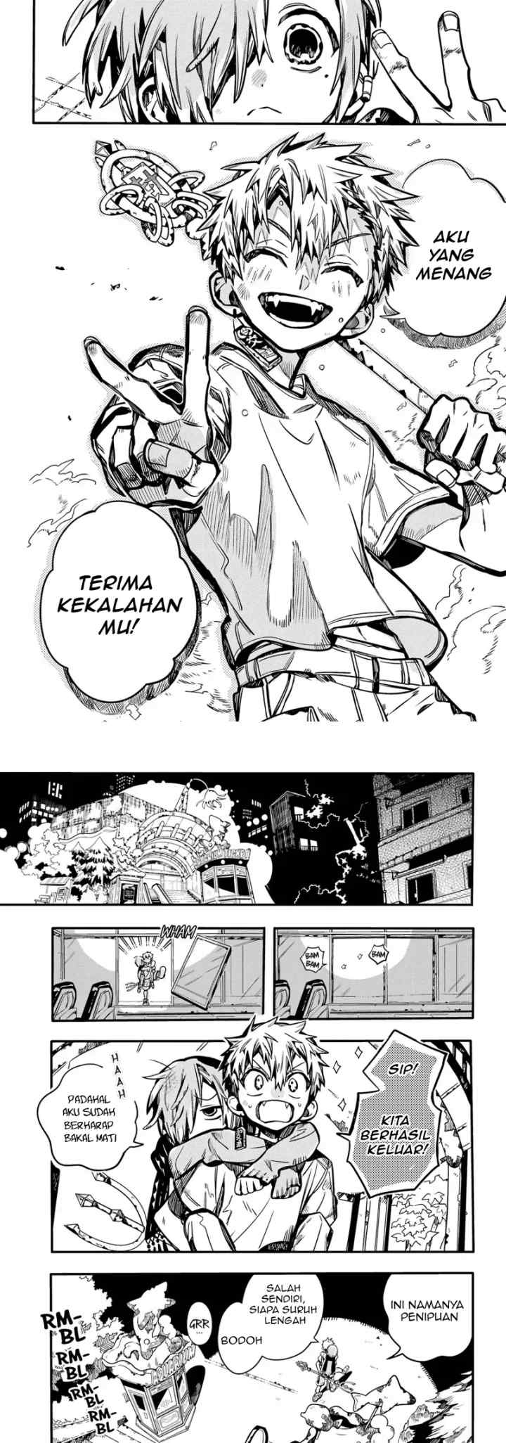 Jibaku Shounen Hanako-kun chapter 100 halaman 14