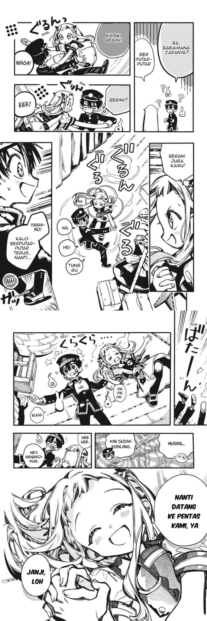 Jibaku Shounen Hanako-kun chapter 101 halaman 14