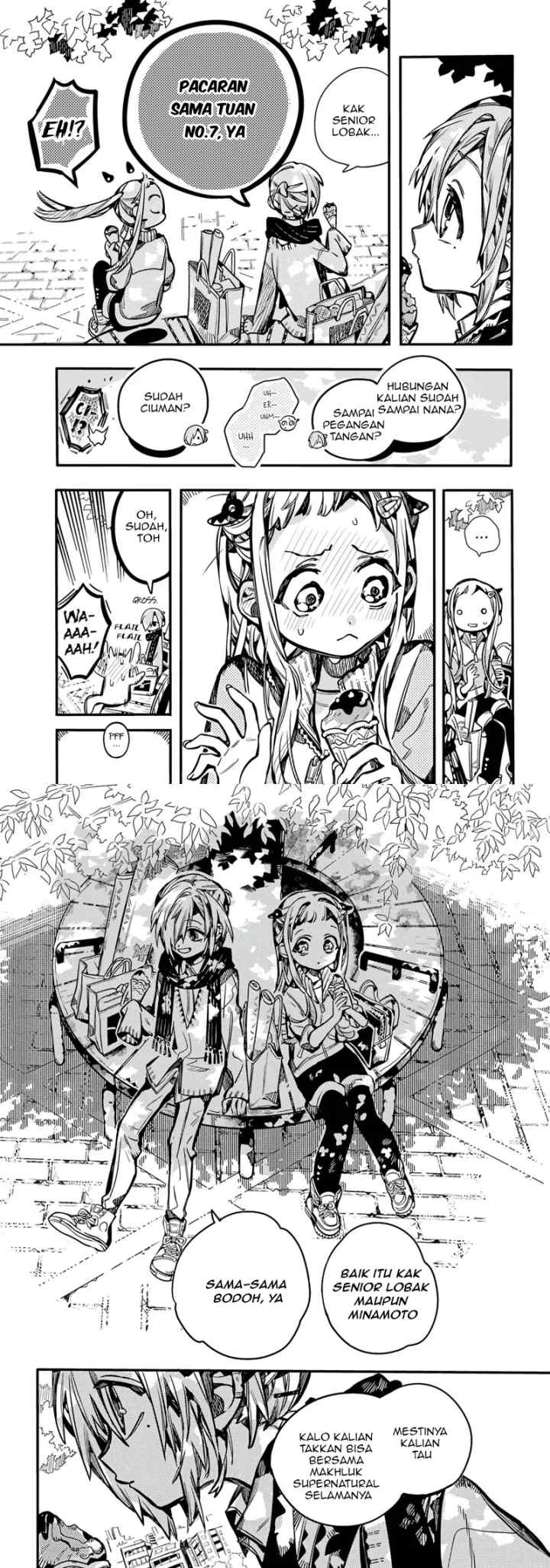 Jibaku Shounen Hanako-kun chapter 102 halaman 7