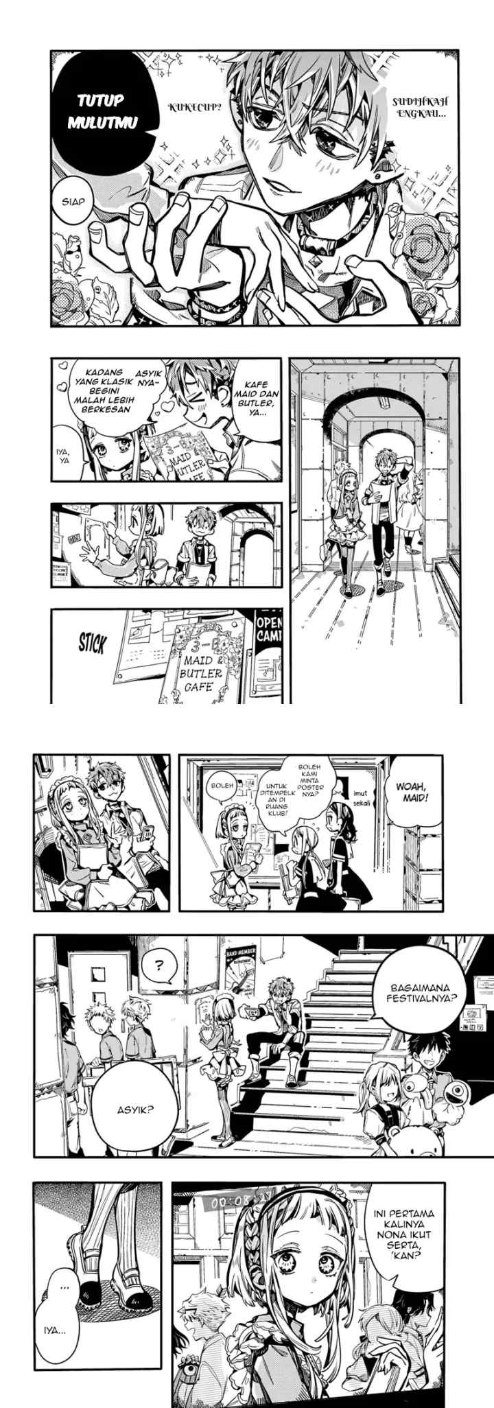 Jibaku Shounen Hanako-kun chapter 103 halaman 13