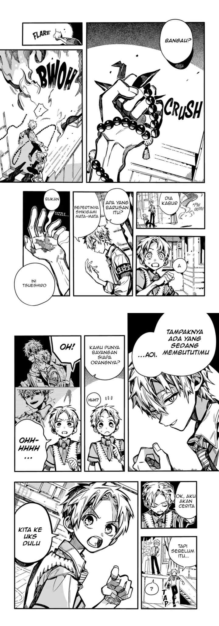 Jibaku Shounen Hanako-kun chapter 103 halaman 10