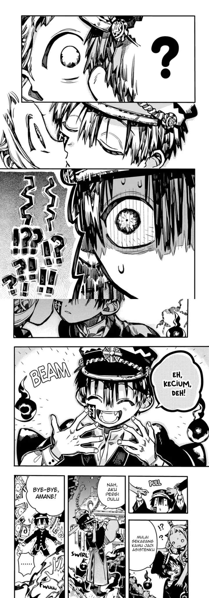 Jibaku Shounen Hanako-kun chapter 105 halaman 17