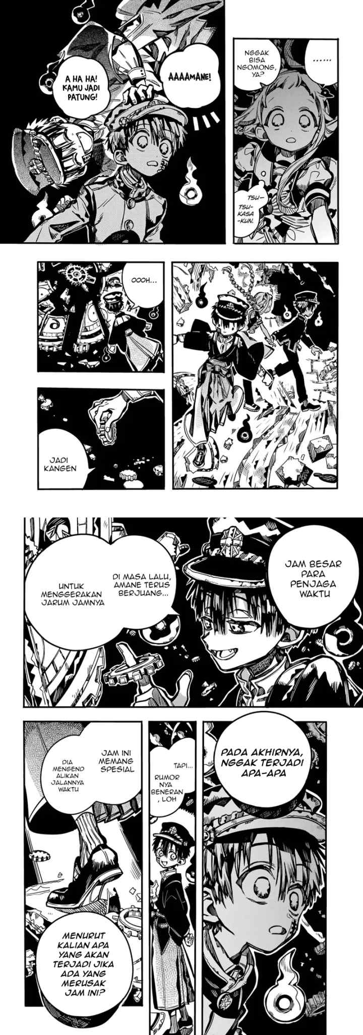 Jibaku Shounen Hanako-kun chapter 105 halaman 14