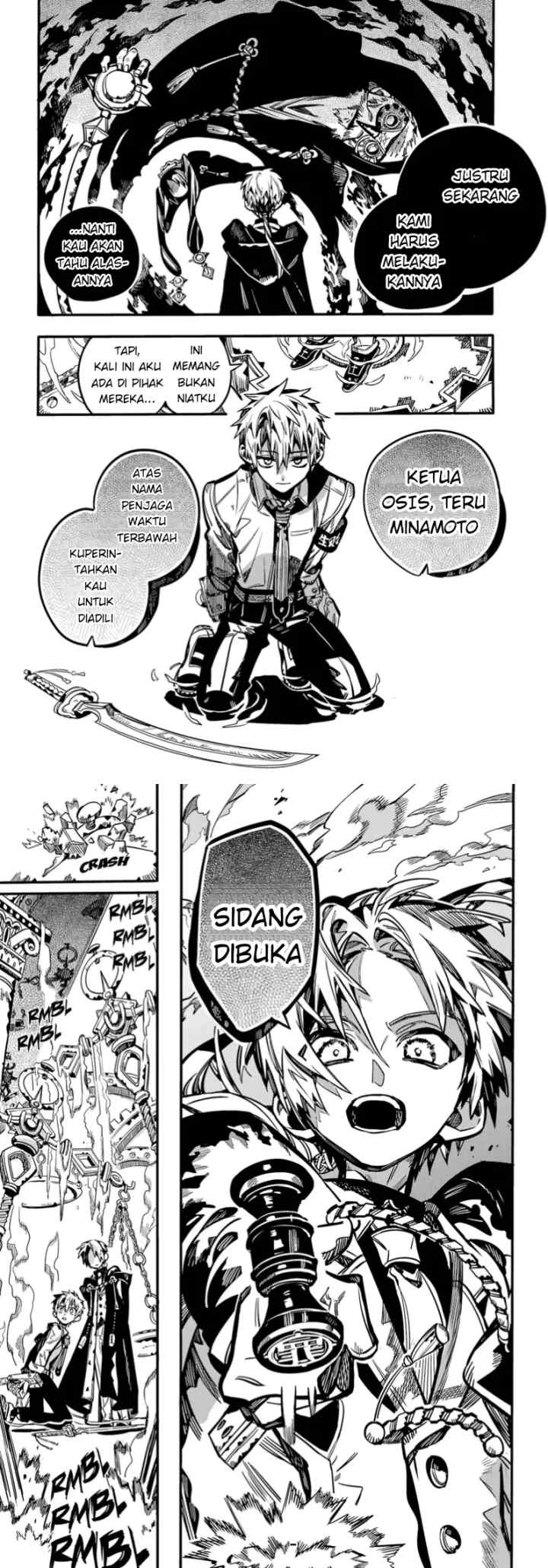 Jibaku Shounen Hanako-kun chapter 108 halaman 18