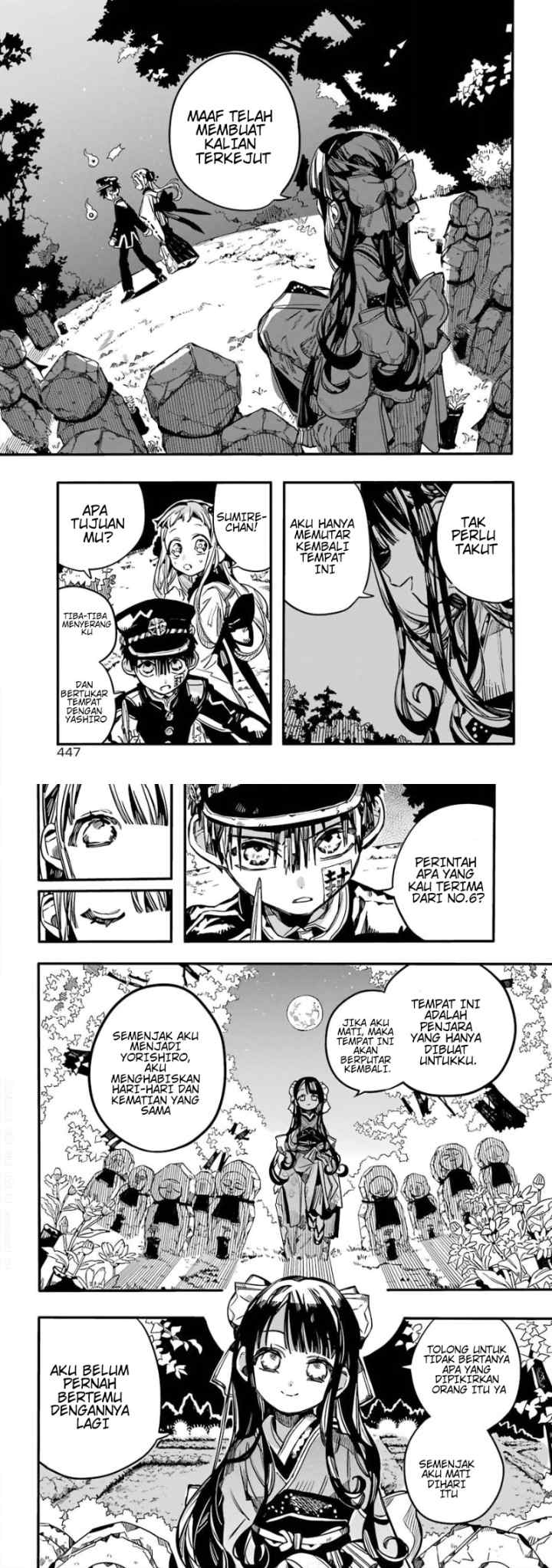 Jibaku Shounen Hanako-kun chapter 68 halaman 6