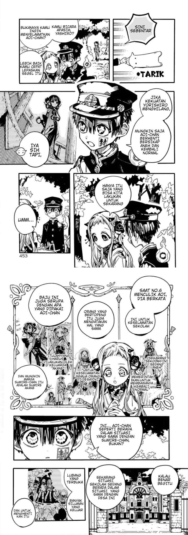 Jibaku Shounen Hanako-kun chapter 68 halaman 9