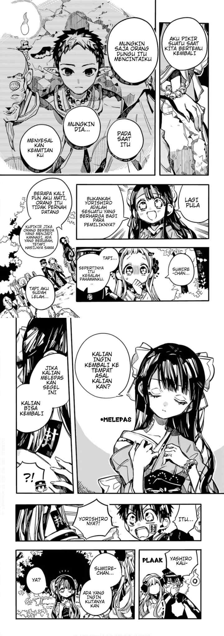 Jibaku Shounen Hanako-kun chapter 68 halaman 7
