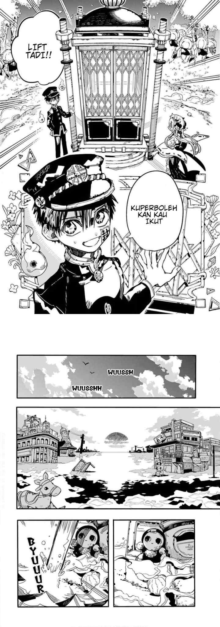 Jibaku Shounen Hanako-kun chapter 68 halaman 12