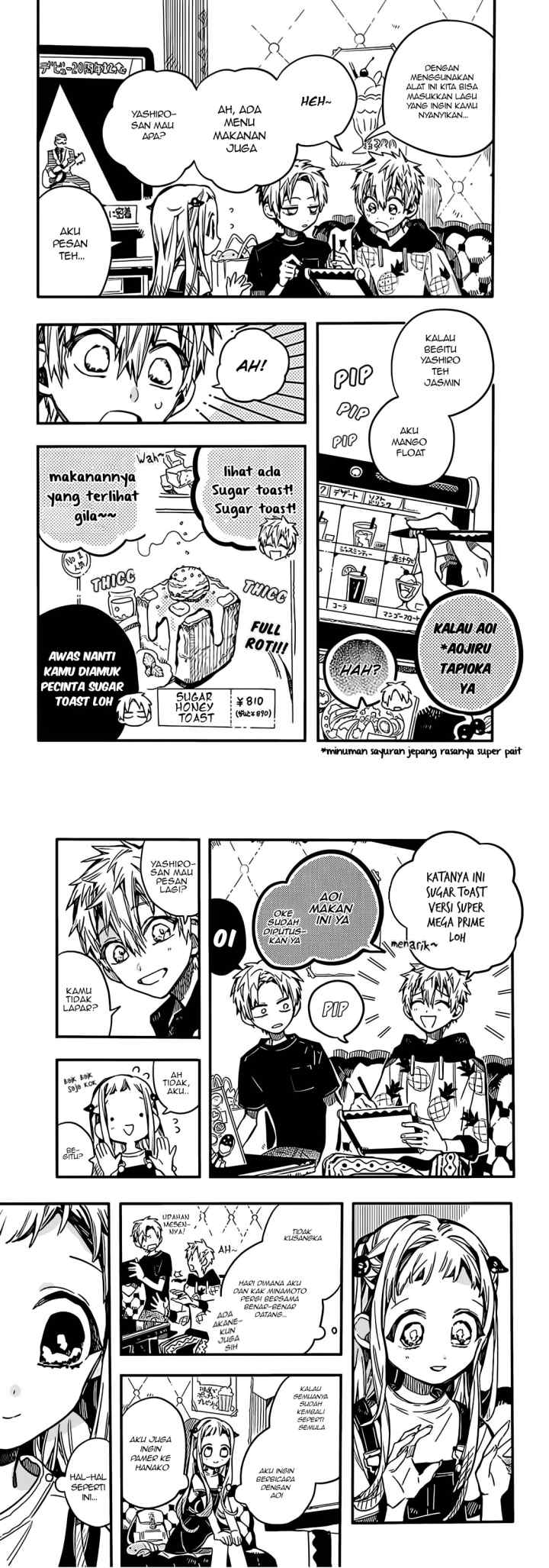 Jibaku Shounen Hanako-kun chapter 72 halaman 10