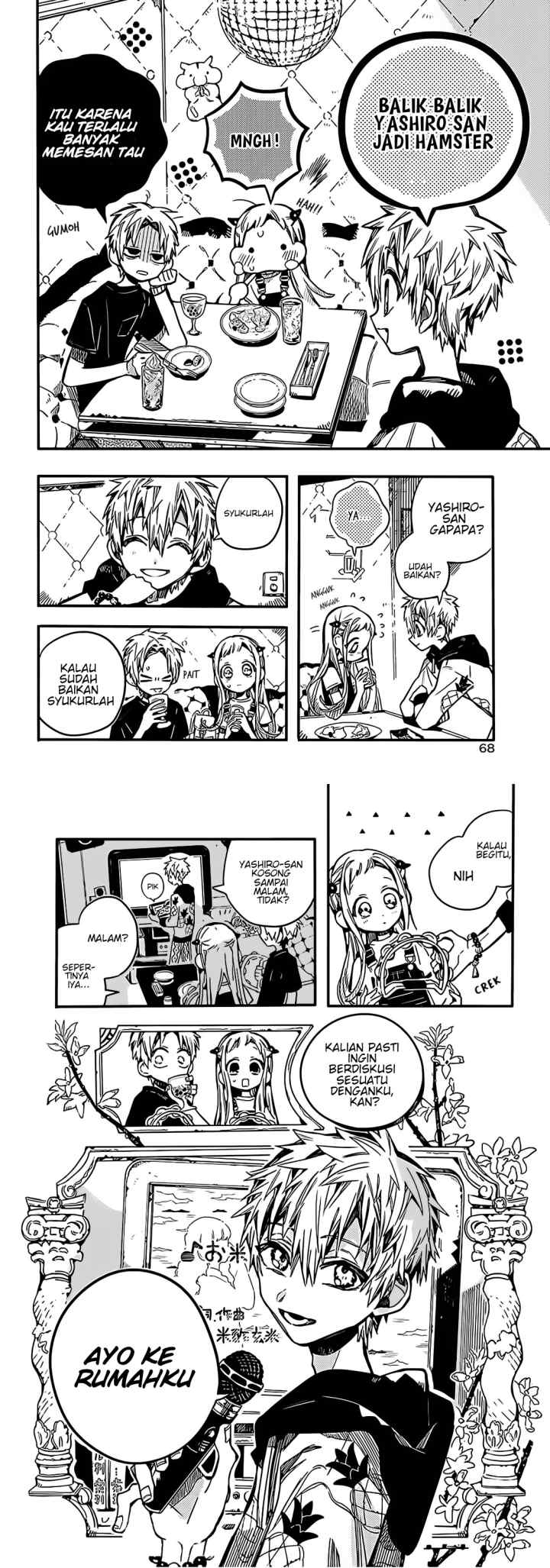 Jibaku Shounen Hanako-kun chapter 72 halaman 17