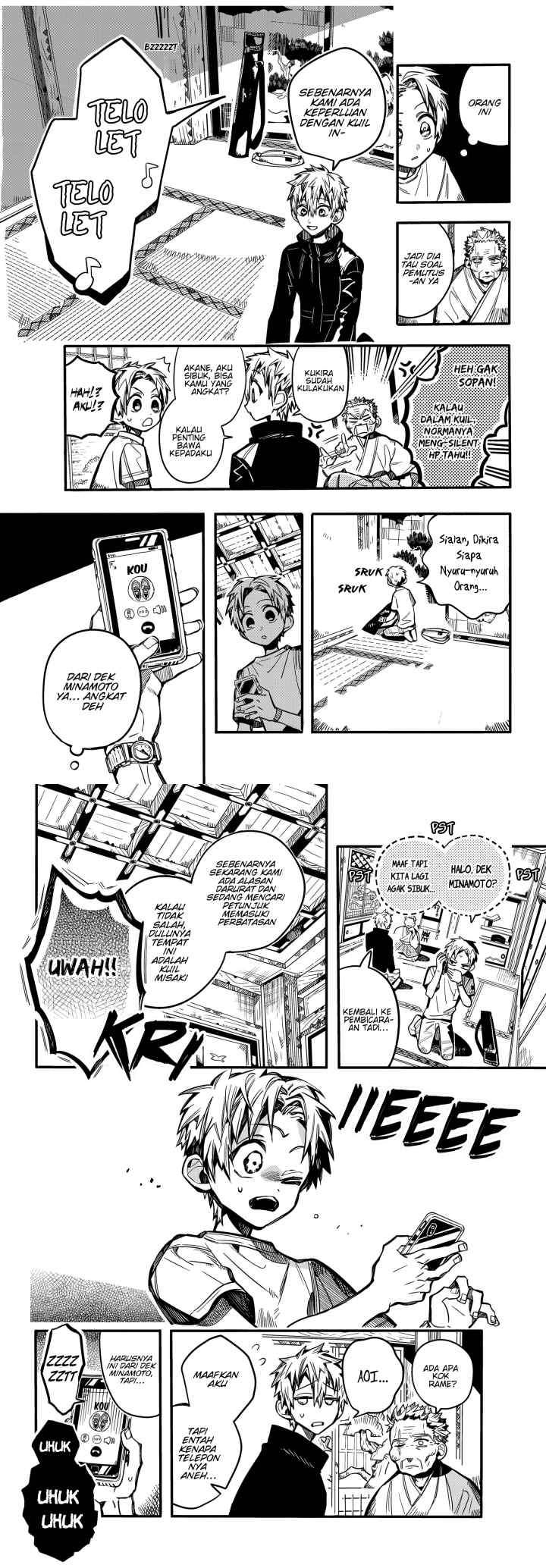 Jibaku Shounen Hanako-kun chapter 79 halaman 5