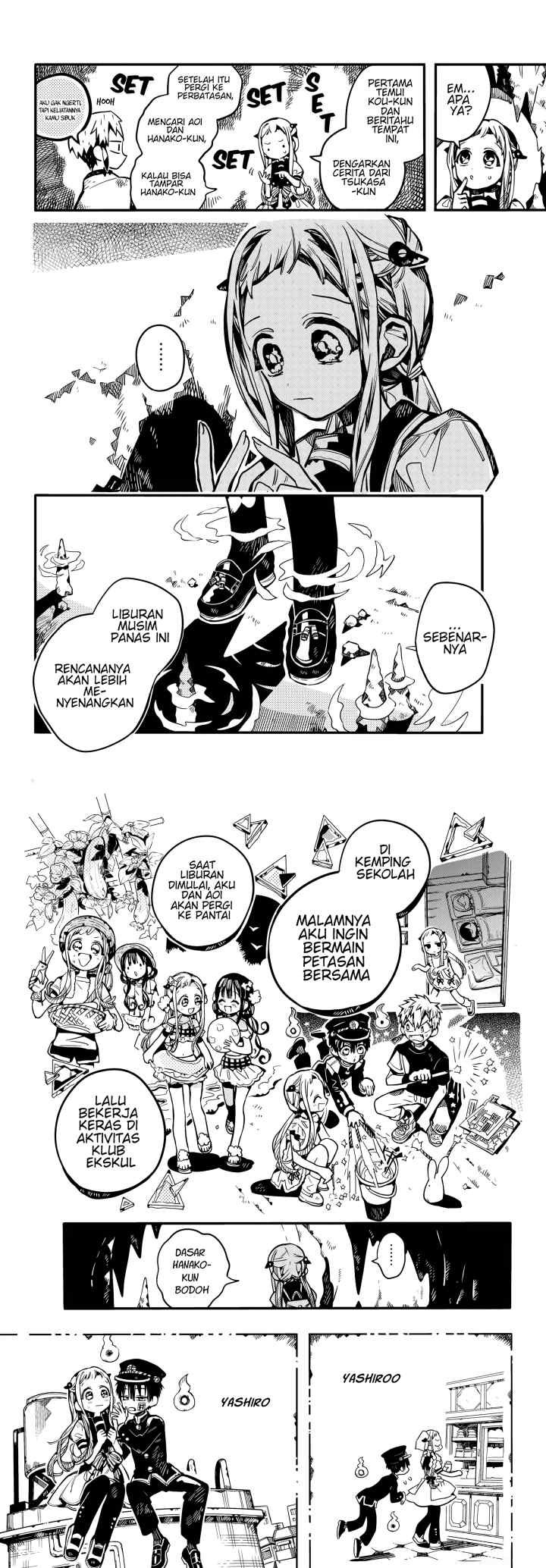 Jibaku Shounen Hanako-kun chapter 80 halaman 13