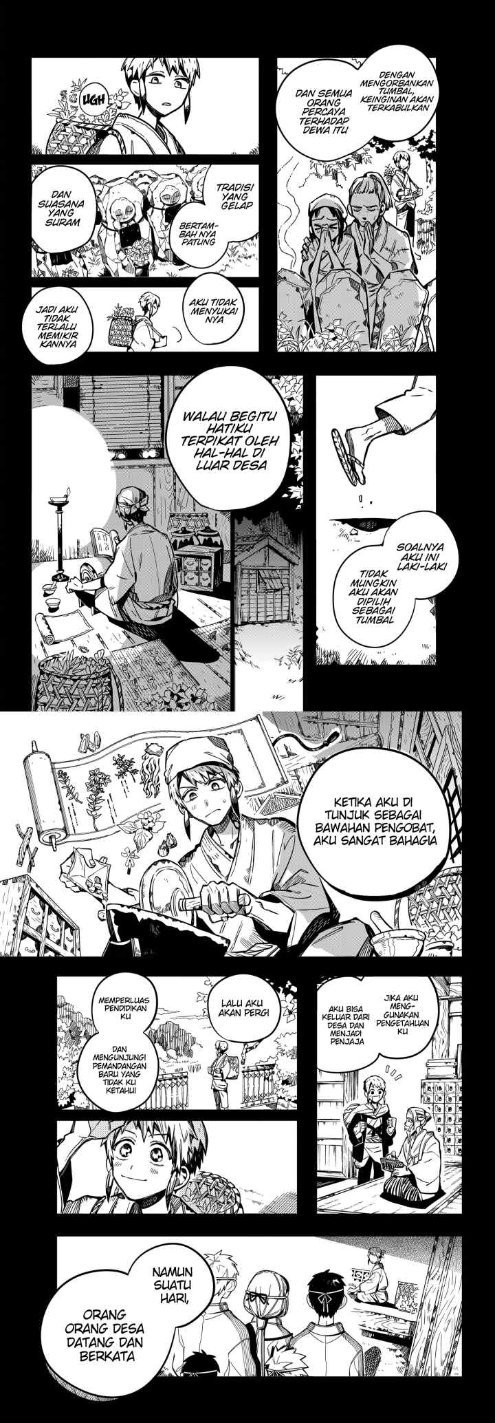 Jibaku Shounen Hanako-kun chapter 80 halaman 9